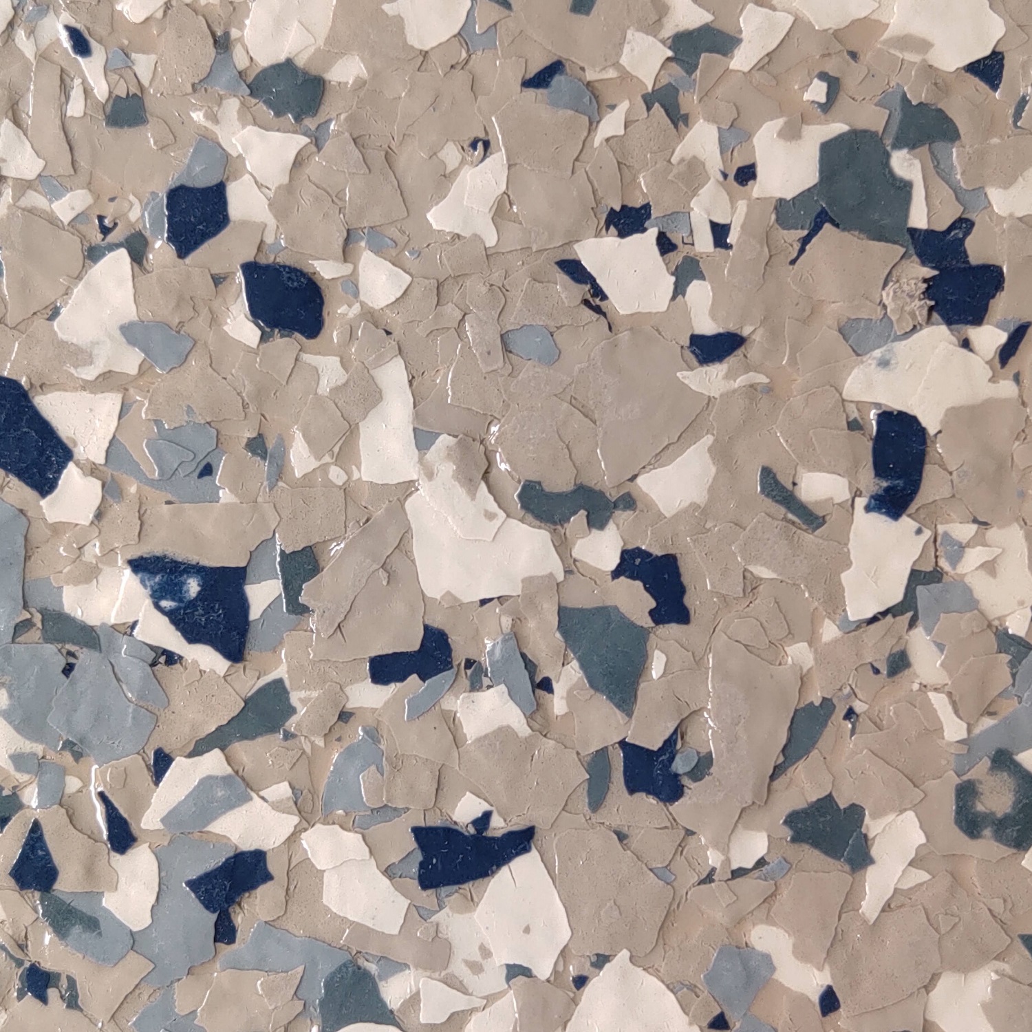 Stonewash flake blend