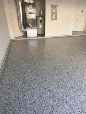 Epoxy garage floor project 2