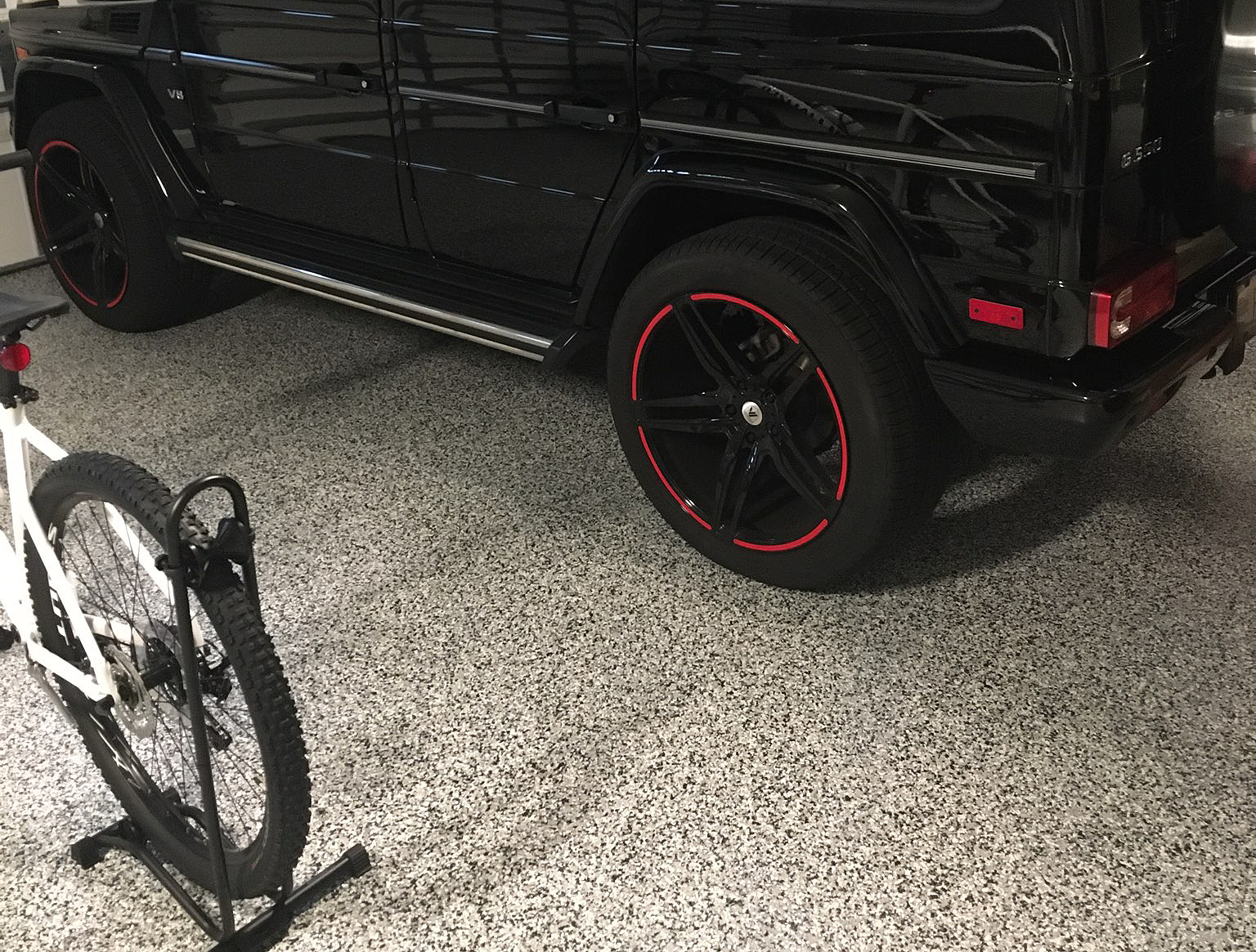 Epoxy garage floor project 5