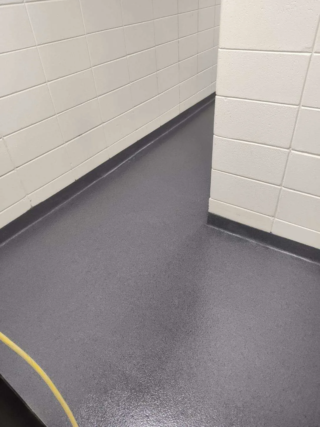Epoxy hallway floor project 2