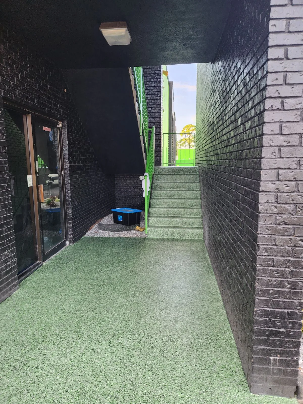 Outdoor epoxy project